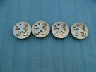 Dekielki kapselki Peugeot 9639098380 60/57 mm. Oryginalne