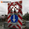 Przyczepa z tablicą U-26a (autostradową / ekspresówki - 2