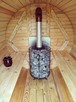 Piec do sauny opalany drewnem - 1