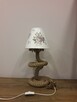 Lampka nocna z liny jutowej Lampa stojąca 45cm handmade - 5