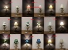 Lampka nocna z liny jutowej Lampa stojąca 45cm handmade - 15