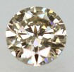 Diament Brylant 0.50ct VS2 Certyfikat Szampański Kolor Film - 4