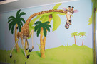 Dekoracje na ścianę do przedszkola, malunek ścienny - 1