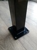Słupek z podstawą 80x80x3mm ocynk+kolor dowolna wysokość - 5