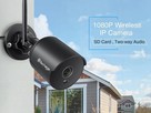Mała czarna kamera ip WIFI do monitoringu zewnątrz 2mp 3,6mm - 1