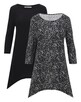 40 Tunika czarna Capsule 96 cm rękaw 3/4 - 2