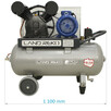 Kompresor tłokowy Land Reko PCU 100l 880l/min 400V Sprężarka - 5