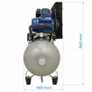 KOMPRESOR POWIETRZA 100l 400V LAND REKO 420L/MIN - 3