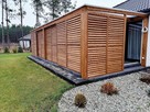 Drewniane shuttersy żaluzje balkonowe tarasowe ruchome - 6