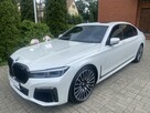 Auto do ślubu najnowsze BMW 750L LANG BIAŁA PERŁA - 8