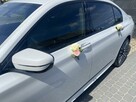 Auto do ślubu najnowsze BMW 750L LANG BIAŁA PERŁA - 16