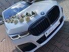 Auto do ślubu najnowsze BMW 750L LANG BIAŁA PERŁA - 10