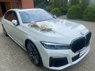 Auto do ślubu najnowsze BMW 750L LANG BIAŁA PERŁA - 3