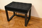 Pufa ławeczka siedzisko ławka tapicerowana stalowa LS002 - 8