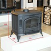 Żeliwny piec piecyk wolnostojący Kratki.pl KOZA K9 - 5