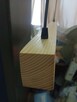 Lampy LED drewniana belka - 6