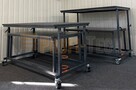 Stół do pakowania z regulacją wysokości blatu 70 - 120 cm - 11