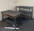 Stół do pakowania z regulacją wysokości blatu 70 - 120 cm - 10