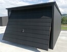 Garaż blaszany 3x6m, blacha trapezowa - 1