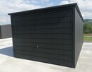 Garaż blaszany 3x6m, blacha trapezowa - 3