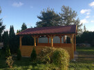 Wiata garażowa drewniana, wiata samochodowa lub altana - 7
