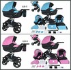 NOWY Wózek Dziecięcy Lameiro zestaw 3w1 Wózki Dziecięce - 6
