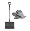 ŁOPATA DO ŚNIEGU IDEAL PRO + RĘKAWICE OGRODOWE - 3
