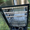 Wędzarnia Metalowa Ocieplana MD124L/80 + Stołek Kolor Palisander - 3