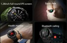 Lemfo K22 Smartwatch Puls, Gra, Kroki, Tel, SMS, NOWY !! - 5