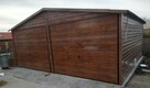 Garaż Drewnopodobny PROFIL Zamknięty 6x5 - 5