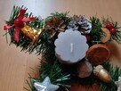 Ręcznie robiony stroik świąteczny - 2
