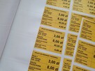 FOLIA przeźroczysta transparentna pod KOGUTA lampę taxi dach - 5