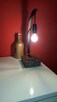 Piękna Lampa metal, drewno, LOFT, wys.37cm - 6