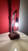 Piękna Lampa metal, drewno, LOFT, wys.37cm - 4
