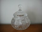 Piękna kryształowa bomboniera 19 cm z okresu PRL - 2