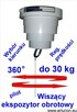 Ekspozytor - Obrotnica WISZĄCA do 30 kg - regulacje - 1