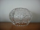 Piękna kryształowa bomboniera 19 cm z okresu PRL - 4