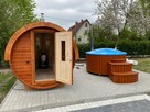 BALIA HOT TUB FIBERGLASS 1,8M Z PIECEM ZINTEGROWANYM SAUNA - 8