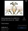 Piekna lampa wiszaca led żyrandol - 3