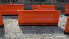 Pług do śniegu - prosty, skręt hydrauliczny 150 cm - 8
