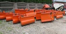 Pług do śniegu - prosty, skręt hydrauliczny 150 cm - 2