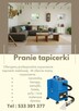 Pranie oraz dezynfekcja tapicerek