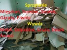 Wywóz gruzu mebli drzewa AGD złomu śmieci utylizacja sprząta