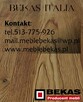 Duża komoda 180` Dąb Rustikal Lakierowana BEKAS - 6