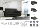 Sofa VIVA III SILVER - 6
