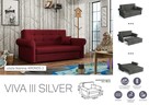 Sofa VIVA III SILVER - 9