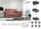 Sofa VIVA III SILVER - 8