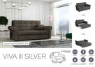 Sofa VIVA III SILVER - 3