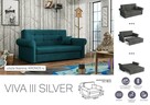 Sofa VIVA III SILVER - 7