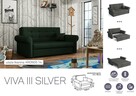 Sofa VIVA III SILVER - 14